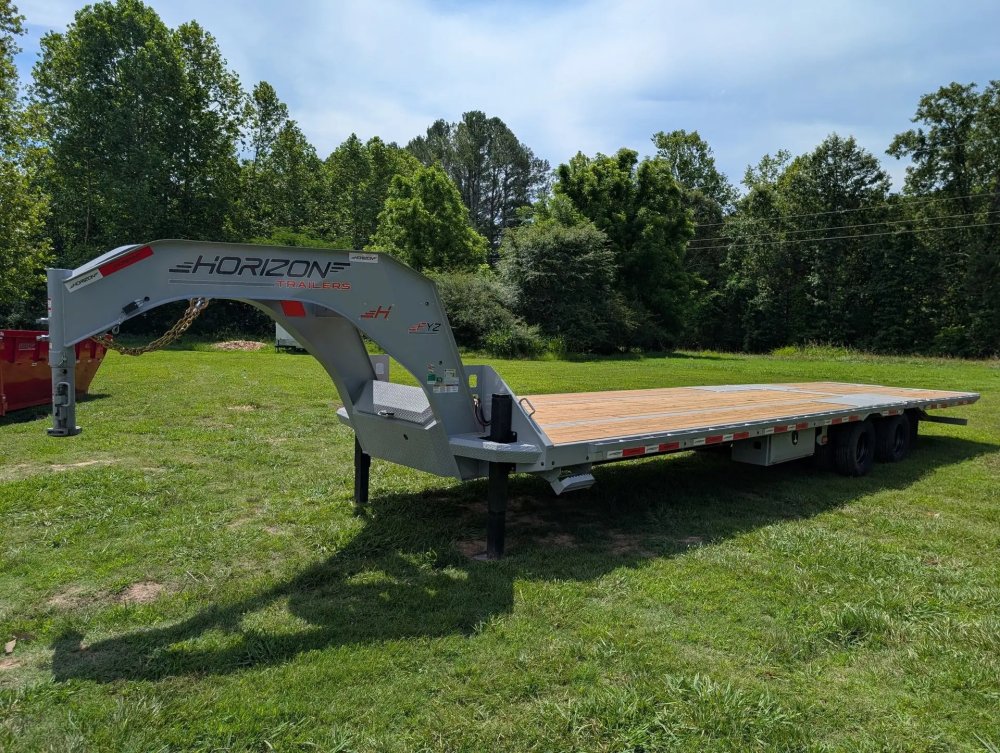 Horizon FYZ 34' Hydraulic Dovetail Gooseneck 12K (22'+12')