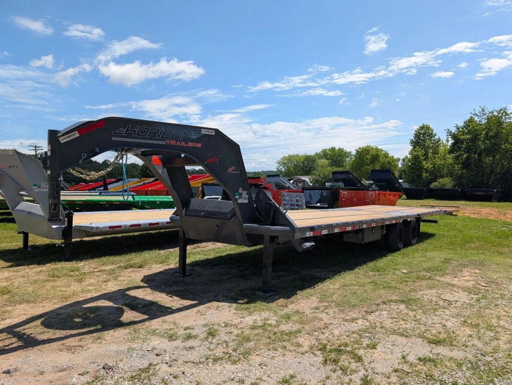 Horizon FYZ 32' Hydraulic Dovetail Gooseneck 12K (20'+12')