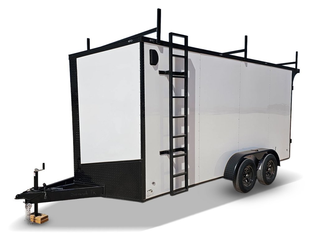 Steel Pines Cargo 7x16 TA2 Enclosed Trailer 7K