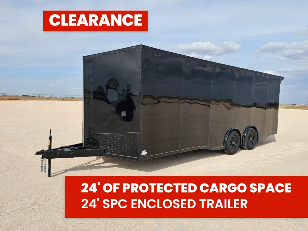 Steel Pines Cargo 8.5x24 TA3 Enclosed Trailer 10K
