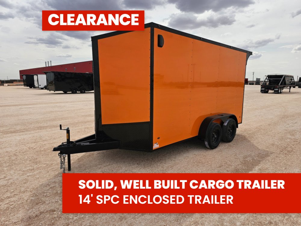 Steel Pines Cargo 7x14 TA2 Enclosed Trailer 7K
