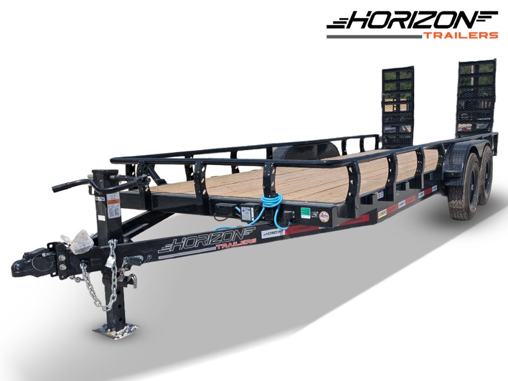 20' Horizon UTZ Bumper Pull Utility Trailer - (2) 3.5K Axles