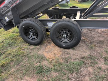 16'x83"x2' Hroizon HZ7 Gooseneck Dump Trailer