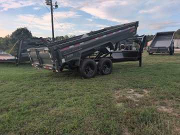 16'X83"X2' Horizon HZ7 Gooseneck Dump Trailer with 8K Axles