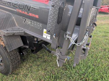 16'X83"X2' Horizon HZ7 Gooseneck Dump Trailer with 8K Axles