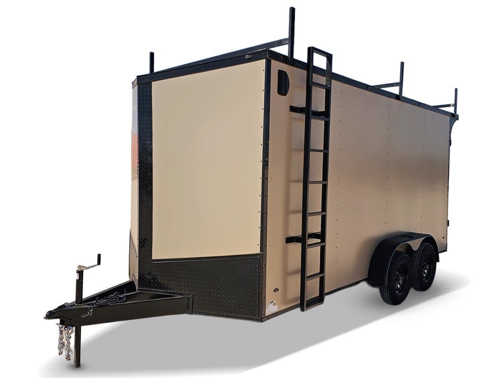 Steel Pines Cargo 7x16 TA2 Enclosed Trailer 7K