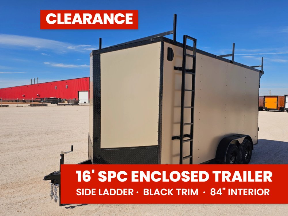 Steel Pines Cargo 7x16 TA2 Enclosed Trailer 7K
