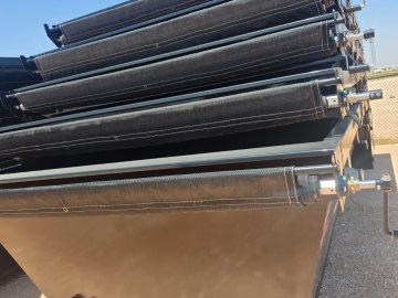 16' Horizon EDZ Roll Off Bin 4' Wall + Tarp