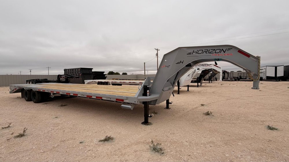 2027 Horizon FHZ 32' x102"x34" Gooseneck 10K Axle
