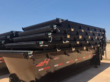 14' Horizon EDZ Roll Off Bin 4' Wall + Tarp