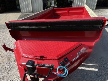 16' Horizon EZ7 Bumper Pull Dump Trailer 19" Sides - (2) 7K Axles