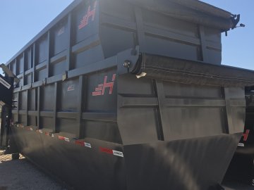 20' Horizon HDZ Roll Off Bin 6' Wall + Tarp
