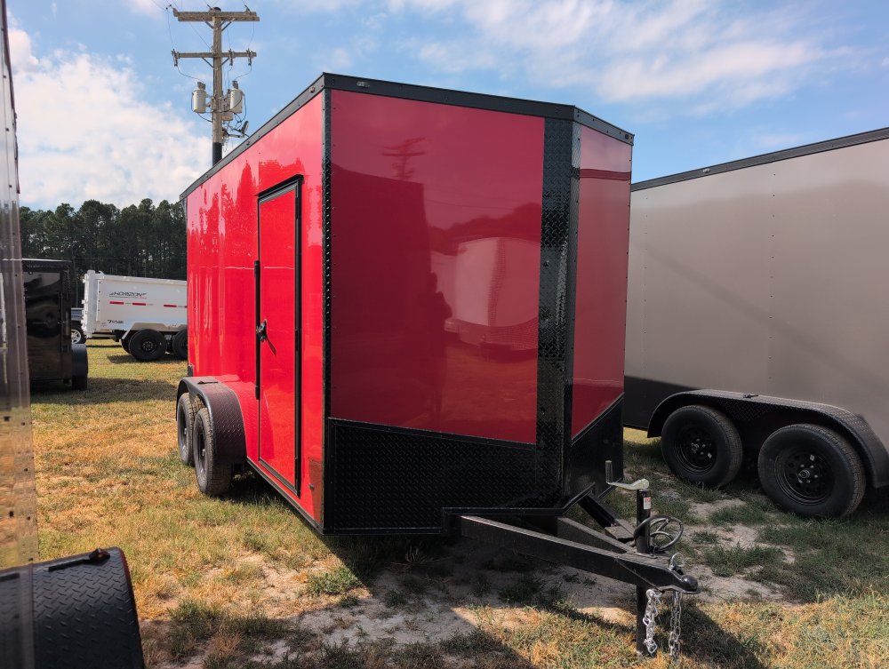 Steel Pines Cargo 7x14 TA2 Enclosed Trailer 7K