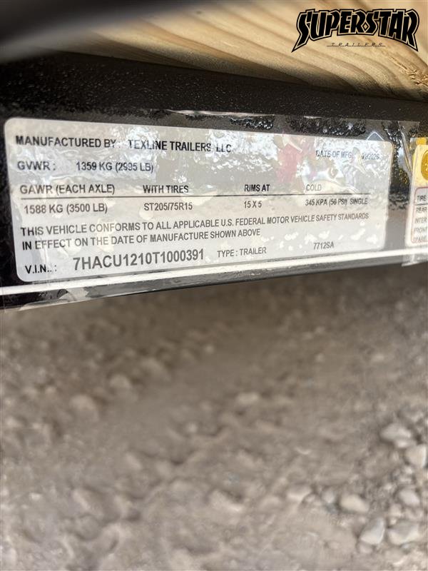 2026 3.5K Utility Trailer photo 8