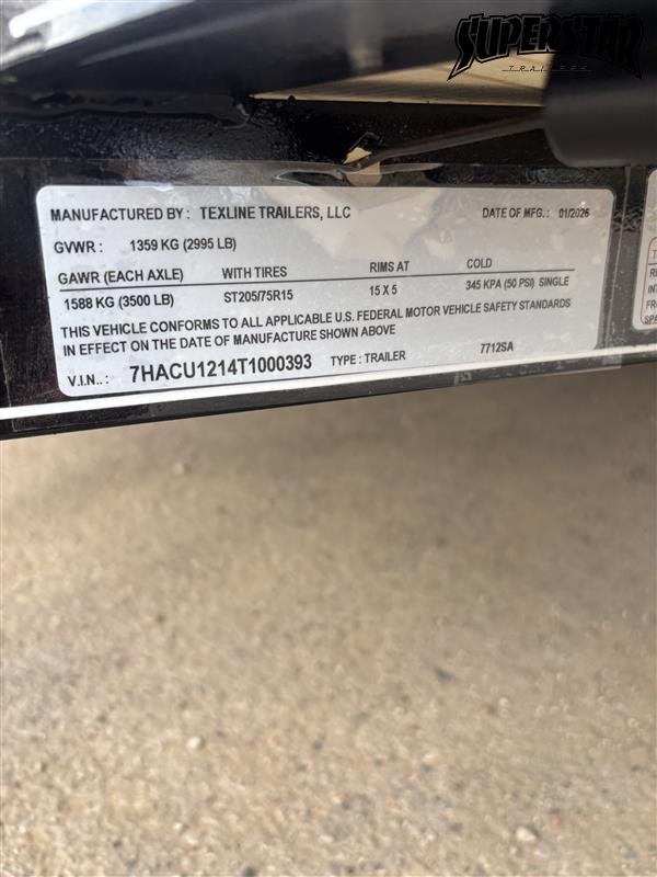 2026 3.5K Utility Trailer photo 8