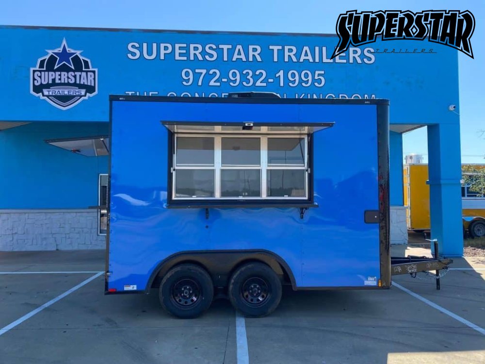 12' Quality Cargo Concession Trailer