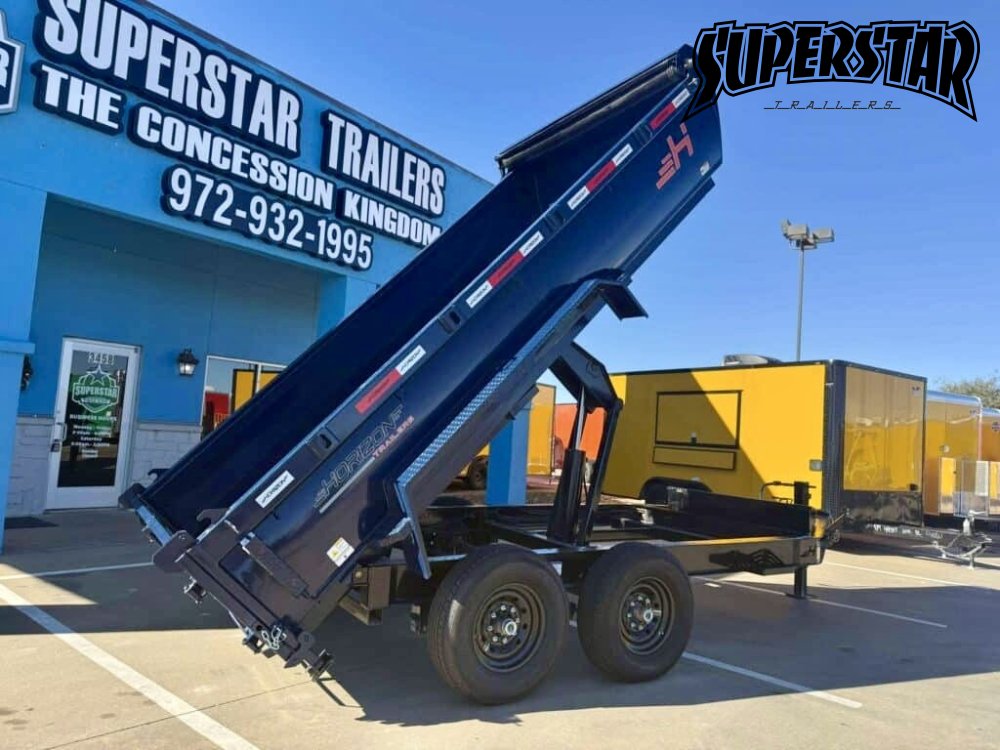 14' Horizon Trailers Dump Trailer