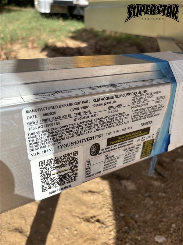 78"x10' Aluma Utility