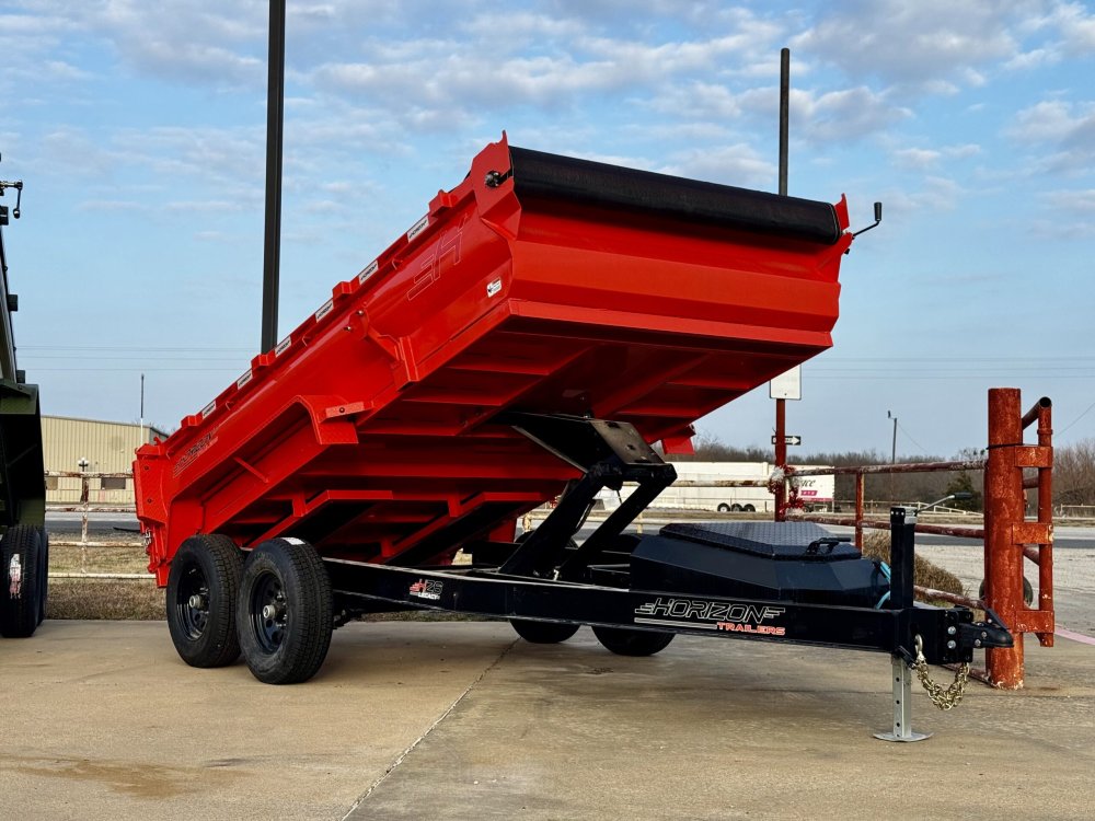 12' Horizon HZ6 Dump Trailer