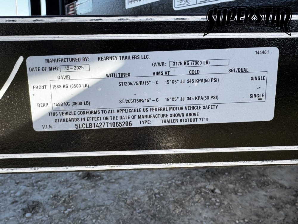 77"x14' Kearney Utility