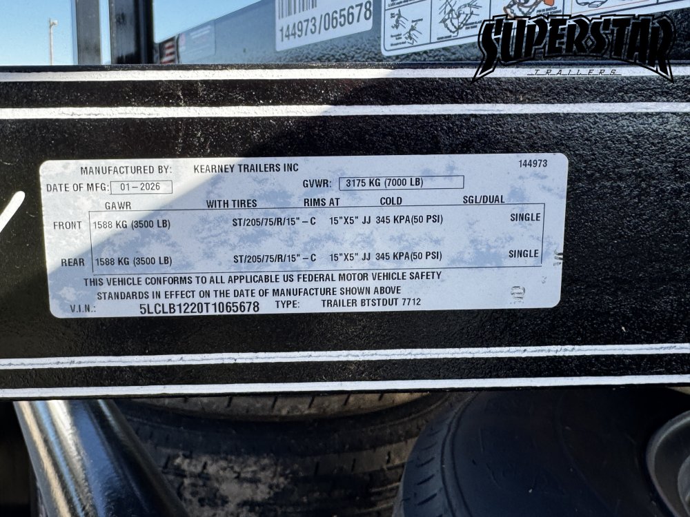 77"x12' Kearney Utility