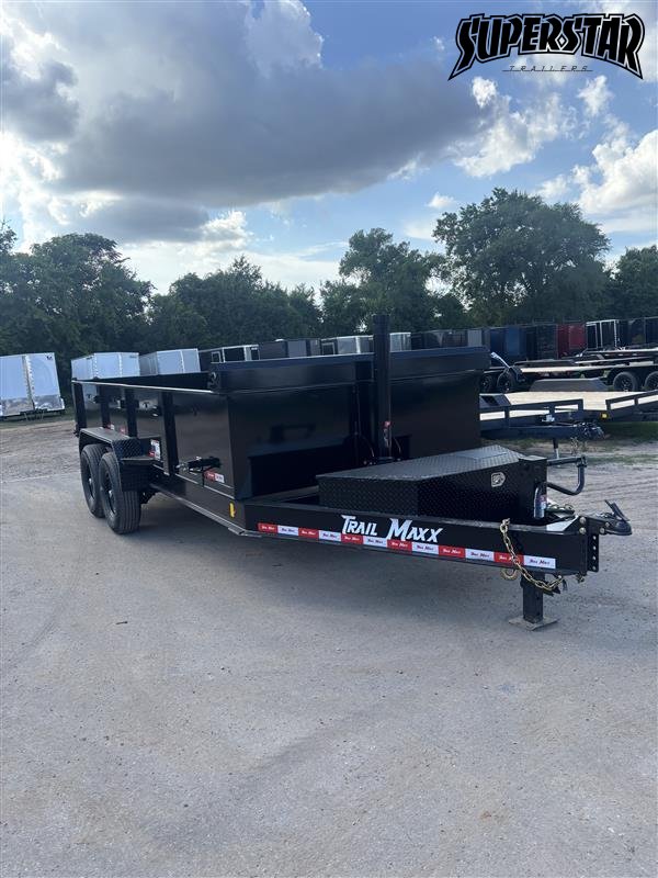 83"x16' Trailmaxx Dump