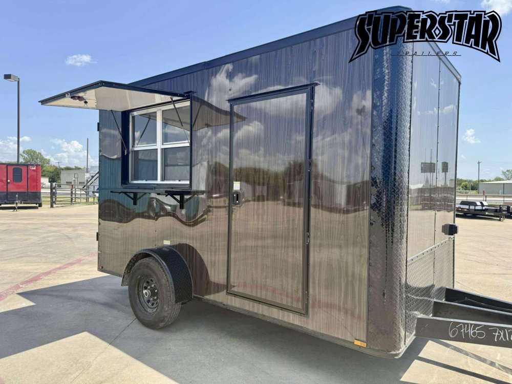 Quality Cargo 7x12' Concession Trailer