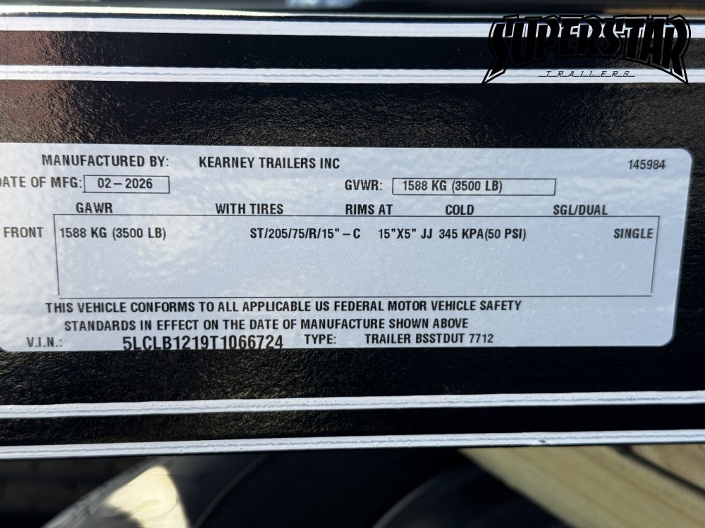 77"x12' Kearney Utility