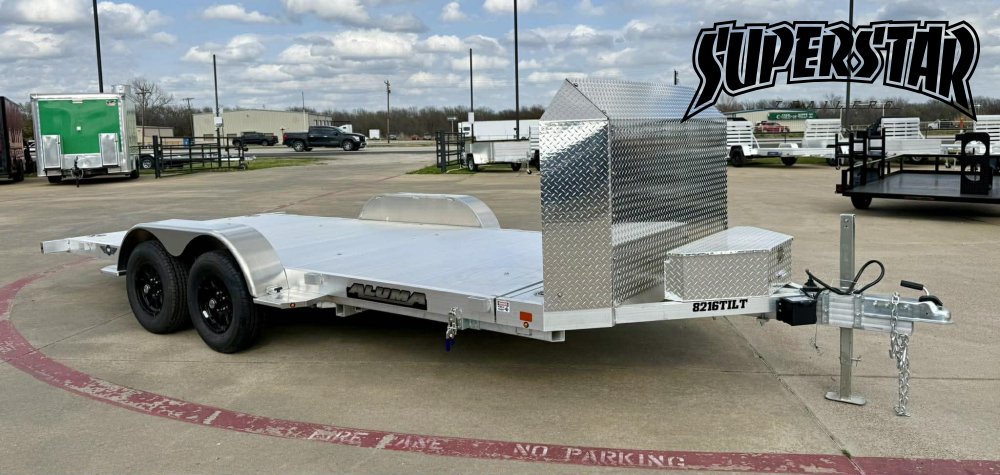 82"x16' Aluma Car Hauler