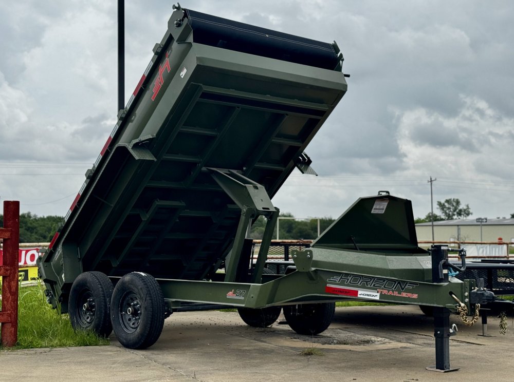 12' Horizon HZ7 Dump Trailer