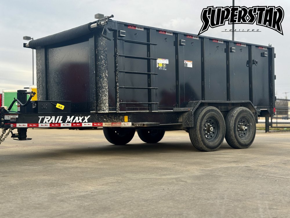 83"x14' Trailmaxx Dump