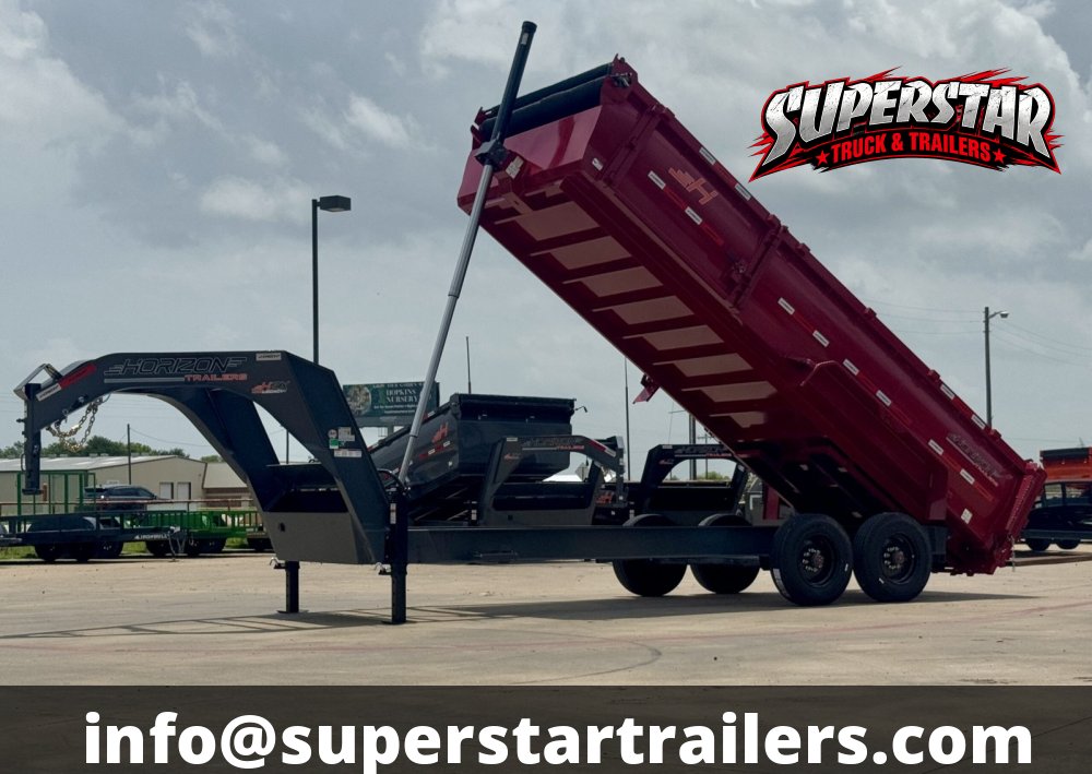 18' Horizon HZX GN 10k Dump Trailer