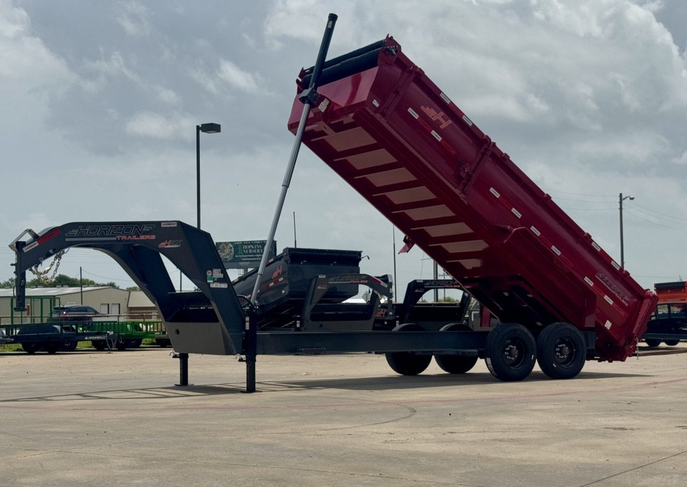 18' Horizon HZX GN 10k Dump Trailer