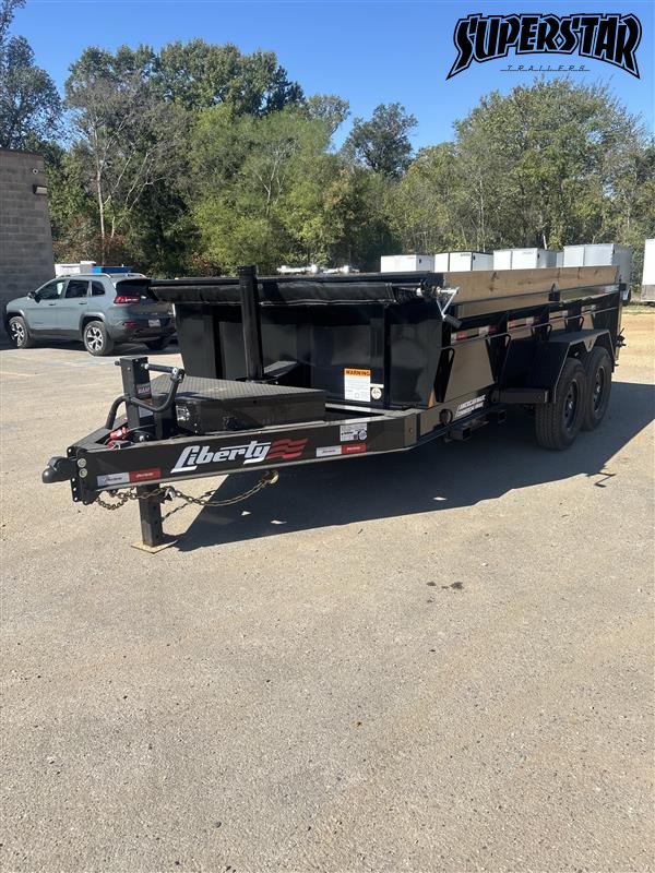 83"x14' LIBERTY TRAILERS Dump