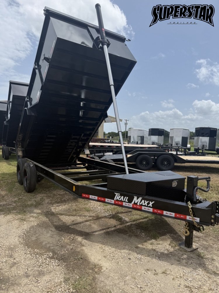 7'x16' Trailmaxx Dump