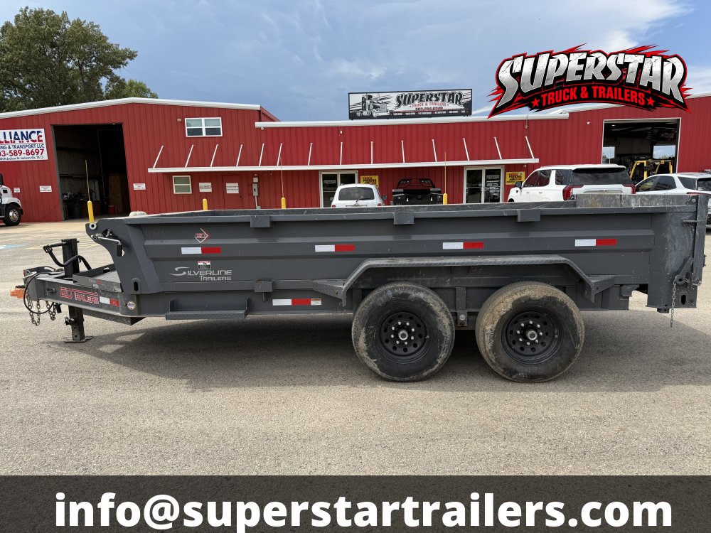 83"x14' Ed Trailers Dump