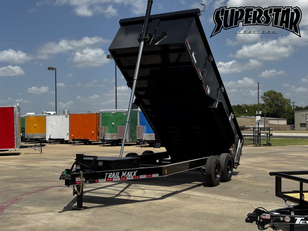 7'x16' Trailmaxx Dump