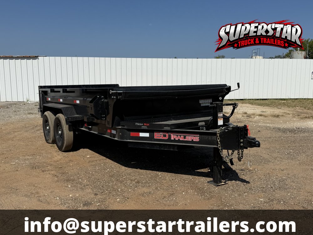 83"x14' Ed Trailers Dump