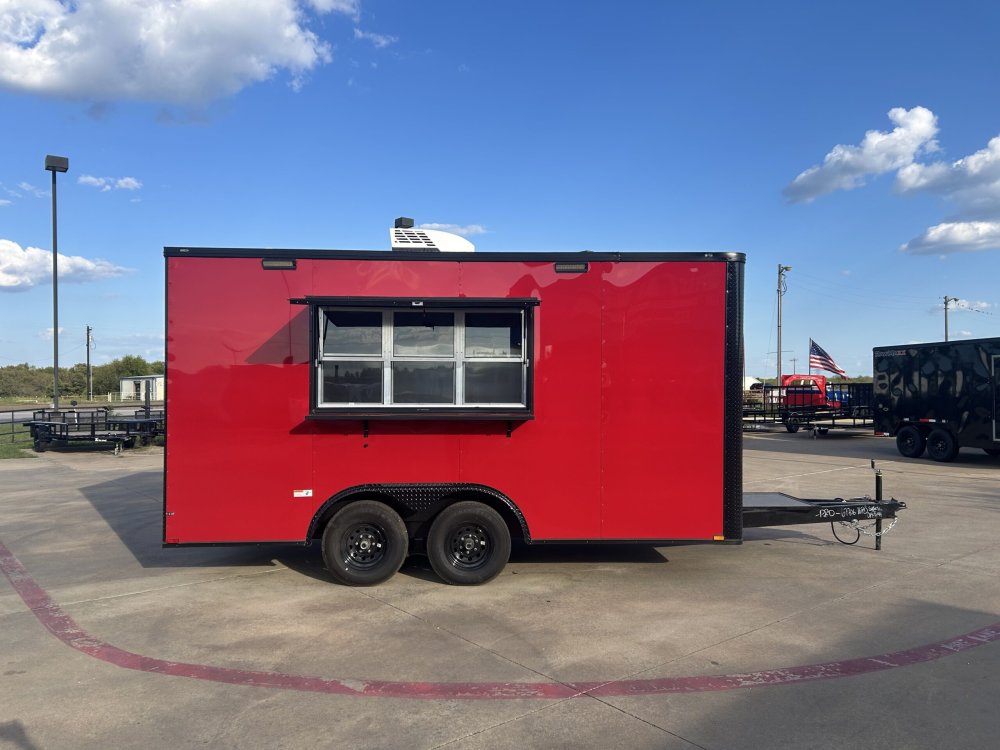 2025 Quality Cargo 8.5x16' Concession Trailer