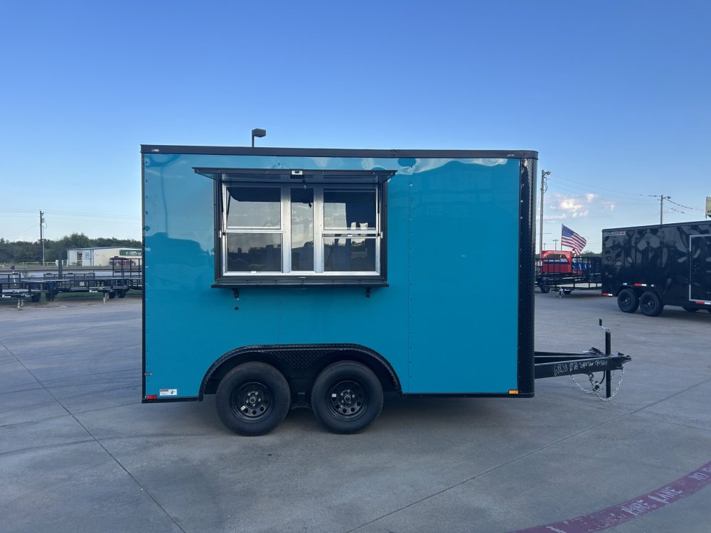 2025 Quality Cargo 8.5x12' Concession Trailer