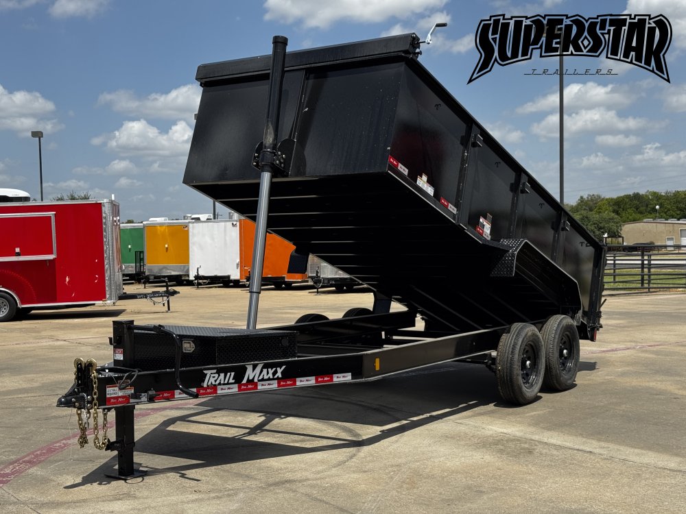7'x16' Trailmaxx Dump