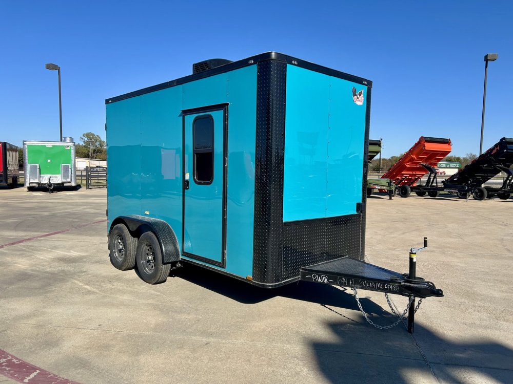Quality Cargo 6&times;12 Grooming Trailer