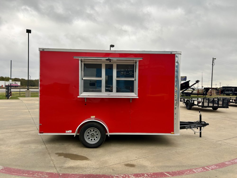 Quality Cargo 7x12' Concession Trailer