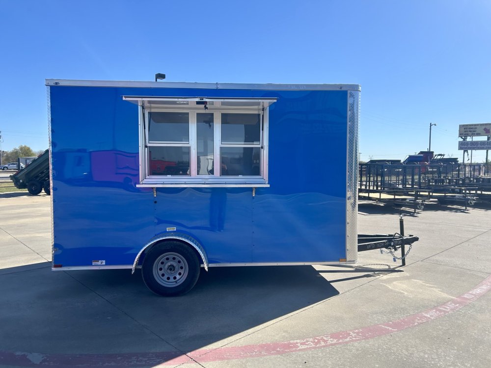 Quality Cargo 7x12' Concession Trailer