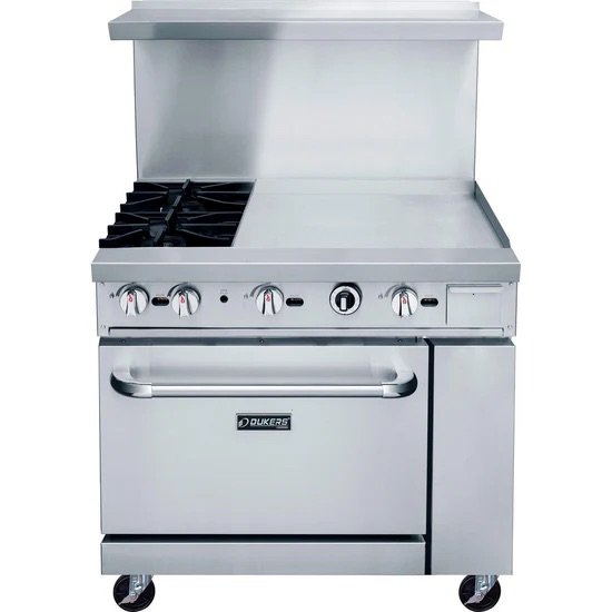 Appliances: 2 Burner / 24" Griddle Combo