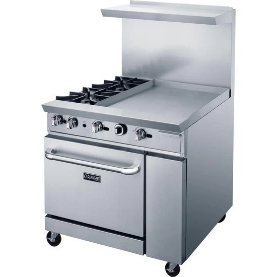 Appliances: 2 Burner / 24" Griddle Combo