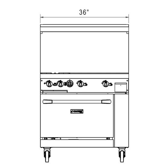 Appliances: 2 Burner / 24" Griddle Combo