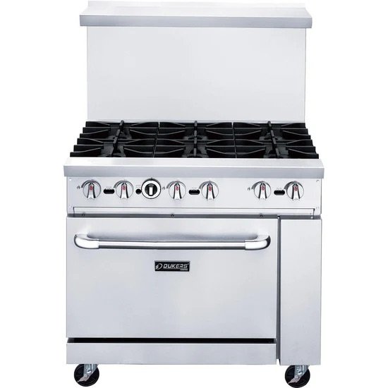 Appliances: 6 Burner Combo