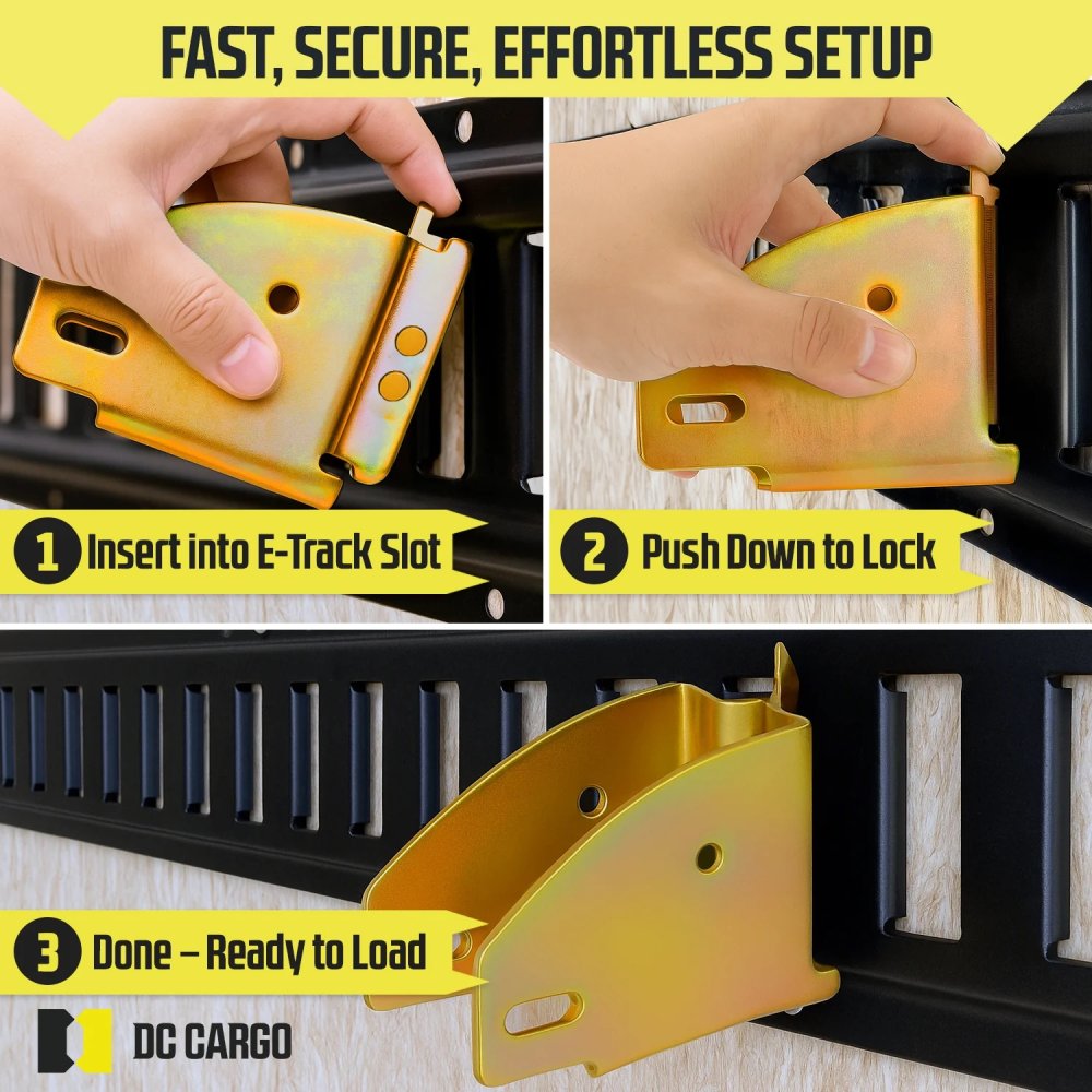 E-Track Wood Beam Socket