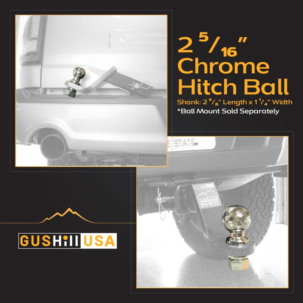 Ball: 2 5/16" 15,000lb Ball Single